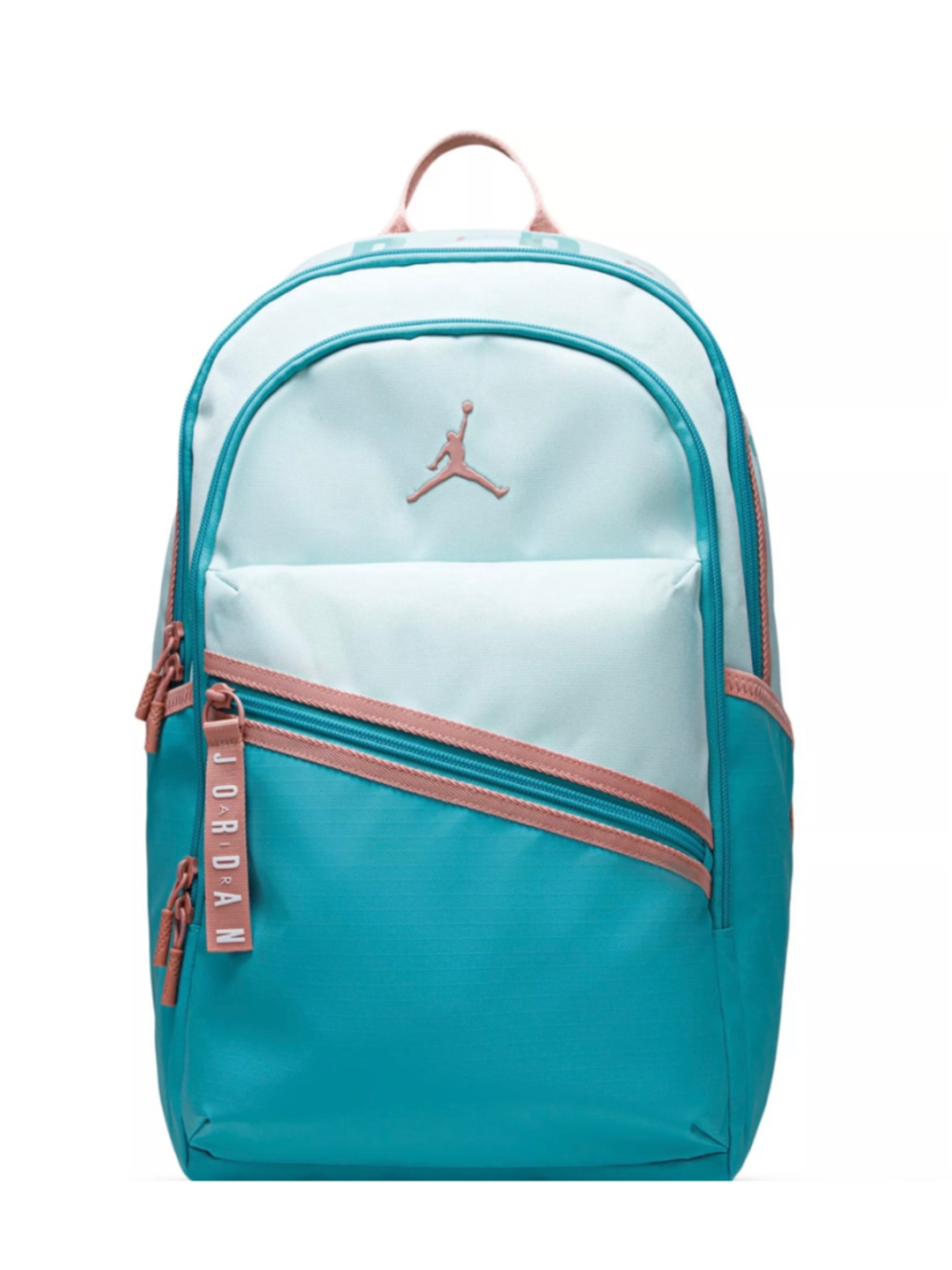 Women's Jordan Backpack One Size Blue and Pink